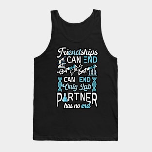 Lab Partner Funny Gift Tank Top